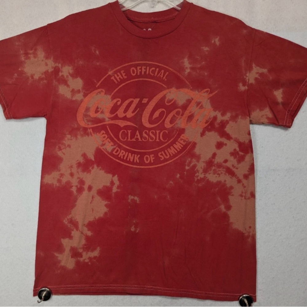Coca Cola Classic Red Tie-Dye Tee